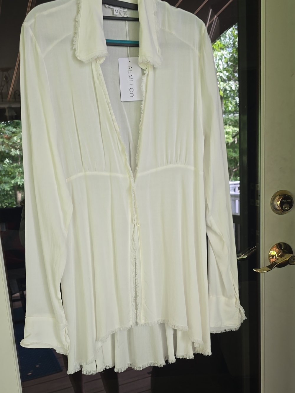 Aemi +Co High Low Blouse, Boho